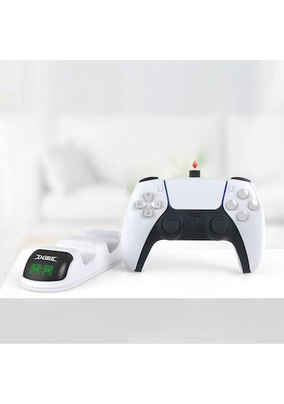 Dobe Ps5 Dualsense Oyun Kolu Göstergeli Şarj Cihazı