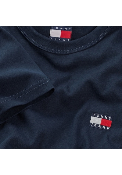 Tommy Hilfiger Tjm Reg Badge Tee Ext Erkek Mavi T-shirt - Dm0dm20322
