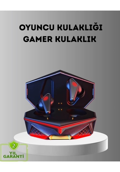 Gürültü Engelleme Özellikli Kablosuz Bluetooth Kulaklık Dokunmatik Renkli
