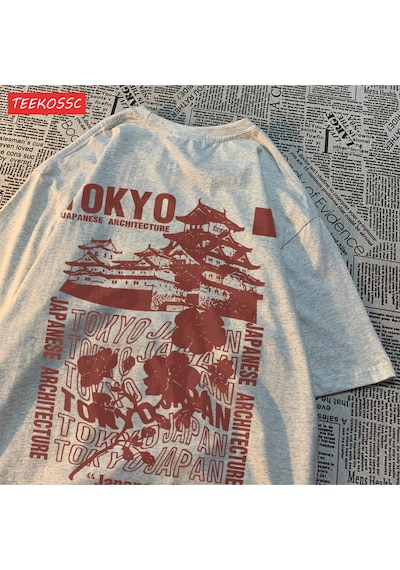 Noıssey Urban Pop Graphic Kadın Tişört Koleksiyonukod 5084 Gri