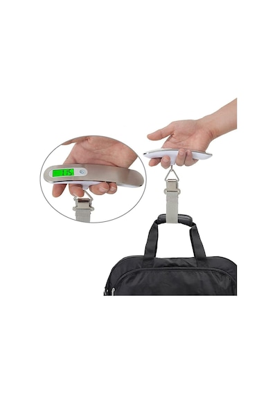 Dijital Bagaj Tartısı - 50kg/110lb Kapasiteli, Dara Fonksiyonlu, Arkadan Aydınlatmalı Lcd Ekran, Çoklu Ağırlık Birimi Seçenekleri, Taşınabilir & Ergonomik Tasarım Belirtilmemiş Dijital Bagaj Tartısı - 50kg/110lb Kapasiteli, Dara Fonksiyonlu, Arkadan Aydınlatmalı Lcd Ekran, Çoklu Ağırlık Birimi Seçenekleri, Taşınabilir & Ergonomik Tasarım Belirtilmemiş