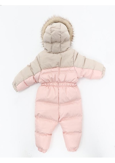 Benittokids Kız Bebek Astronot Tulum Pembe