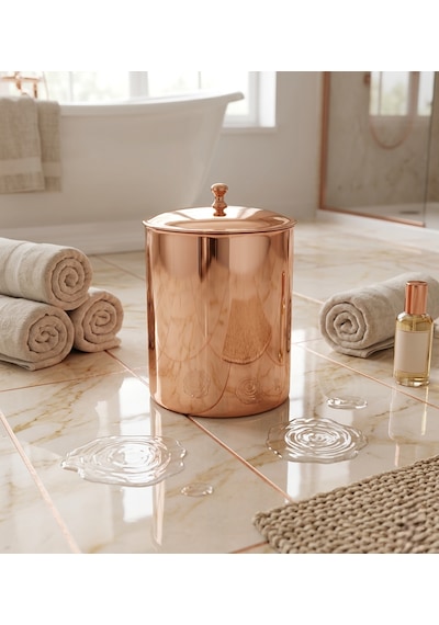 Mutfak/banyo Çöp Kovası Rose Gold