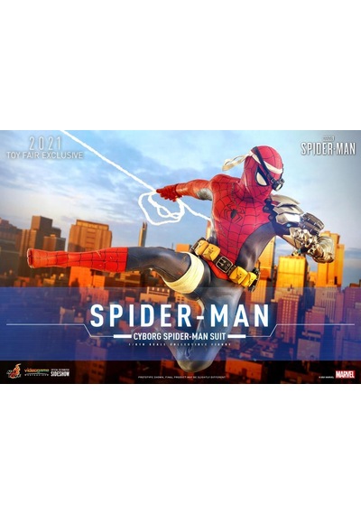 Hot Toys Spider-Man (Cyborg Spider-Man Suit) Exclusive Sixth Scale Figure VGM51 908810