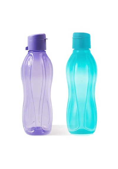Eco Şişe Suluk 500 Ml 2 Li Turkuaz - Lila