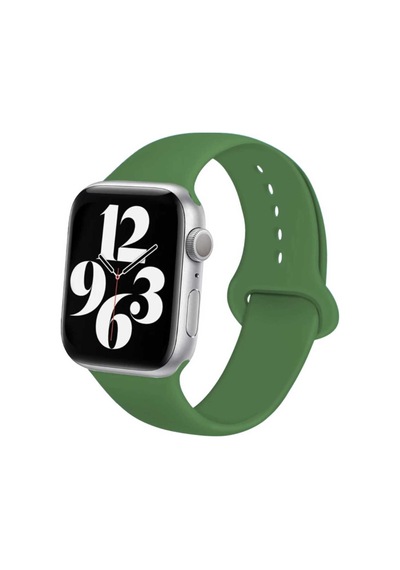 Silikon Kordon Kayış Watch 2/3/4/5/6/7/8/9/se Seri Uyumlu 38-40-41 Mm