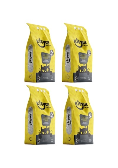 Toi Moi Kityus Aktif Karbonlu Bentonit Kedi Kumu 4 x 5 L