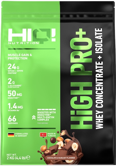 Hıq High Pro+ 2 Kg Chocolate&hazelnut Flavored
