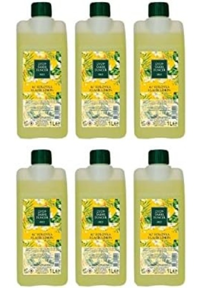 Klasik Limon Kolonyası Yedek Şişe 1 Litre X 6 Adet