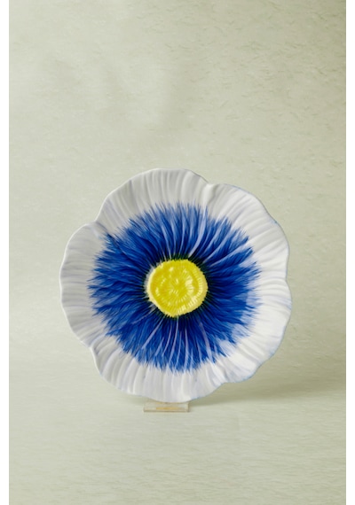 Karaca Bluebell Servis Tabağı 26 Cm Mavi
