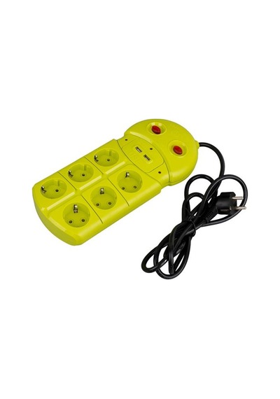 Vea Ve-970usb 6 Lı 2 Usb Li 1.5 Metre Grup Priz 0