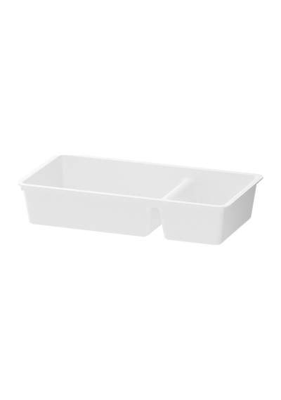 3 Adet Plastik Sepet 3'lü Set Düzenleme Kutusu 33x17 Cm Düzenleyici Kutu Beyaz - 907483866 Beyaz