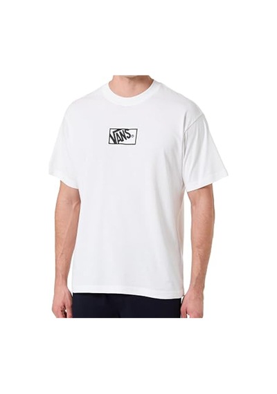 Vans Blocked Box Loose Ss Tee Erkek Tişört Vn0010fgwht1 Beyaz