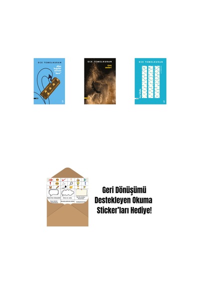 Dilsiz Kuğular Zamanı Devir + Muz Sesleri + Kıyı Kitabı + Okuma Sticker'ları