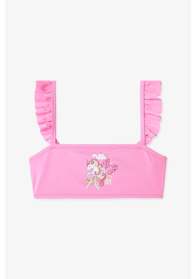 Penti Açık Pembe Kız Çocuk Dream Unicorn Bandeau Bikini Takımı Penti Açık Pembe Kız Çocuk Dream Unicorn Bandeau Bikini Takımı