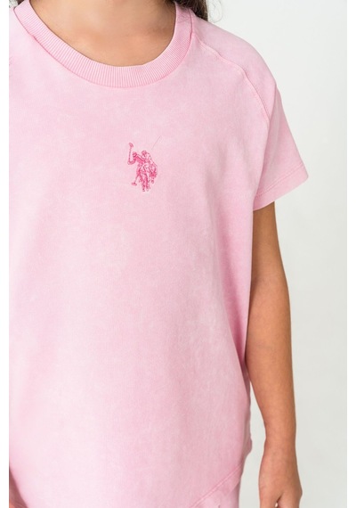 U.s. Polo Assn. Kız Çocuk Pembe Pijama Takım Us2529-c-v2 Pembe