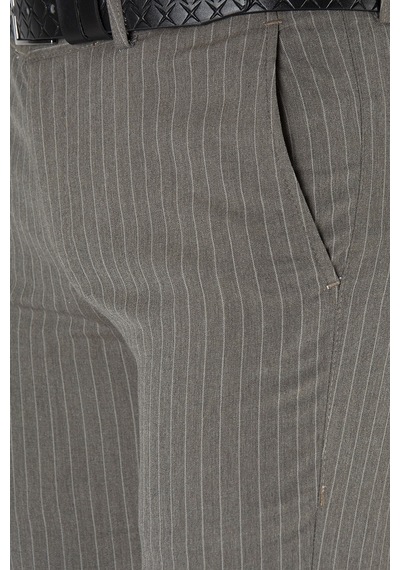 Terapi Men Erkek Slim Fit Dik Çizgili Italyan Kesim Keten Pantolon 21k-2200420-2 Kahve Kahverengi Terapi Men Erkek Slim Fit Dik Çizgili Italyan Kesim Keten Pantolon 21k-2200420-2 Kahve Kahverengi