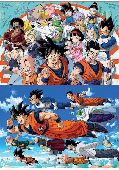 Educa 2x100 Parça Dragon Ball Z Erkek Çocuk Puzzle