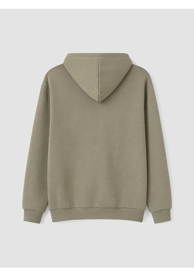 LC Waikiki Lc Waıkıkı Haki Kanguru Cepli Erkek Hoodie