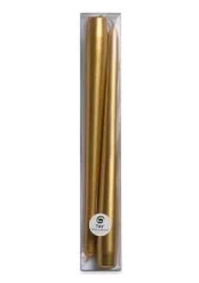 Şamdan Mum Gold 2'li 0177 Çok Renkli