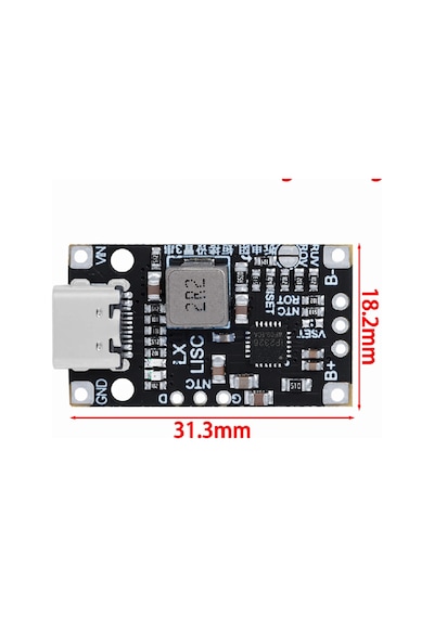 2s Ip2326 Lityum Pil Şarj Devresi 1.5a 15w 3s Li-ion Type-c Usb Giriş 8.4v Batarya Akü 18650 Qc Hızl