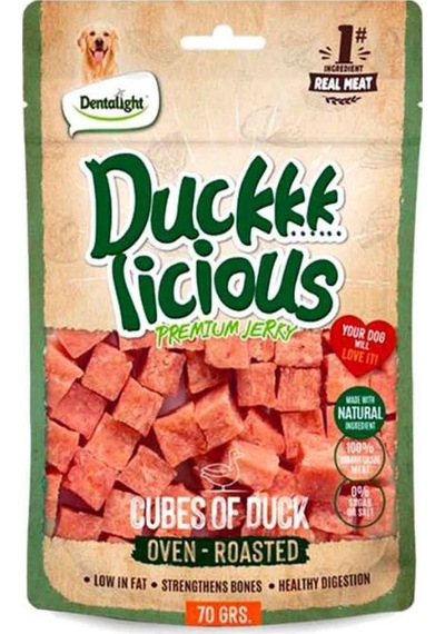 Dentalight Duck Cube Ördek Etli Köpek Ödül Küpleri 70 Gr