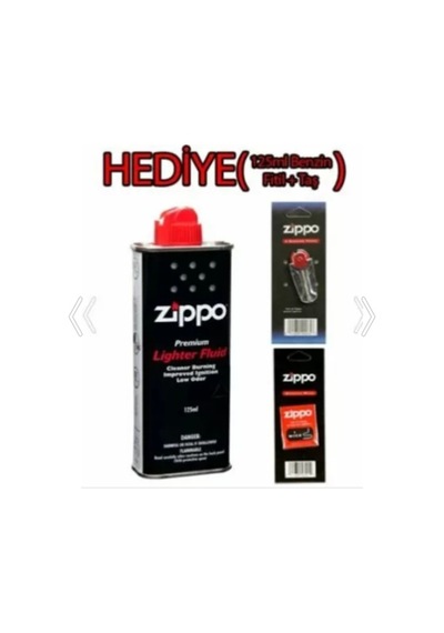 Classic Black Line Benzinli Çakmak Seti 3'lü