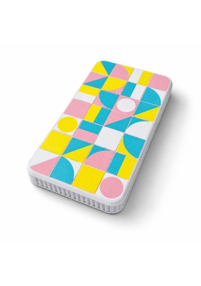Mini Tavla Seti 17 X 14,5 Cm Taş Ve Zar Bölmeli Katlanabilir Seyahat Tavlası Taşınabilir Klasik Tavla Oyunu Pastel Sarı Pembe