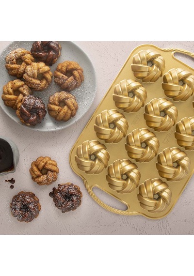 Nordic Ware Braided Mini Bundt Pan Kek Kalıbı Nw-95377 Nordic Ware Renkli