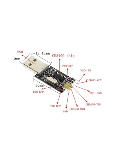 Ch340g Usb To Ttl Uart Modül