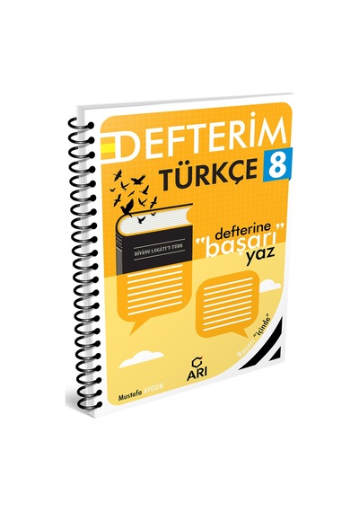 Arı Yayıncılık 8 Sınıf Türkçe Defteri Türkçemino Lgs Güncel