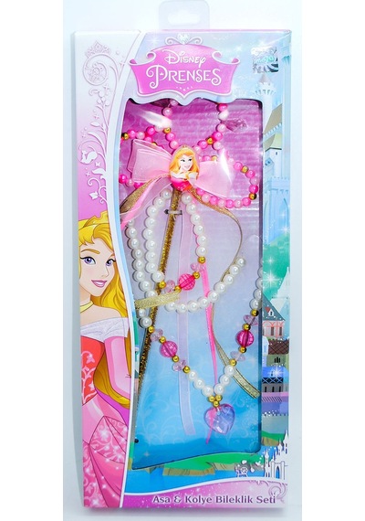 Disney Aurora Asa - Kolye - Bileklik Seti Aurora