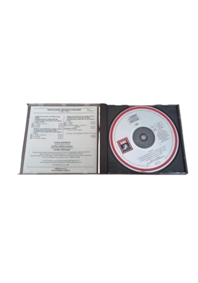 Mozart Cd Vıolın Concertos 1, 2 & 3 Davıd Oıstrakh