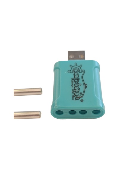 Captain 7113 Fosfor Ve Şamandra Pili İçin Pil Şarj Kiti Usb Li