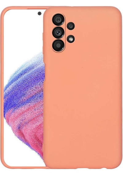 Zore Galaxy Uyumlu A73 Kılıf Mara Lansman Kapak - Turuncu Turuncu