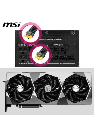 Msı Mpg A1000gs Pcıe5 Atx 3.1 1000w Bilgisayar Güç Kaynağı 398374304