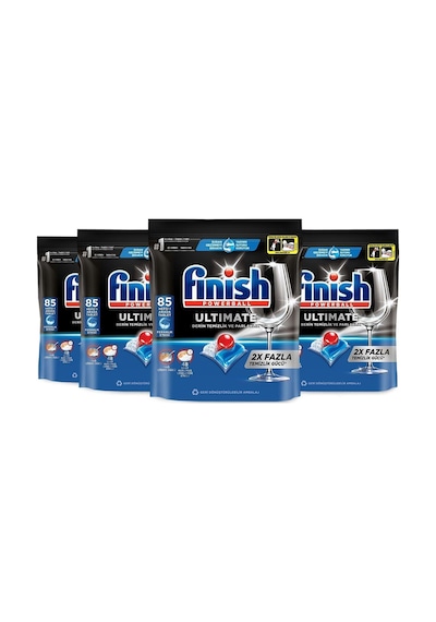 Finish Ultimate Bulaşık Makinesi Deterjanı Kapsül Tablet 340 Adet (85 x 4)