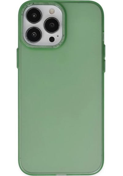 Newface Apple İphone 13 Pro Kılıf Modos Metal Kapak - Koyu Yeşil
