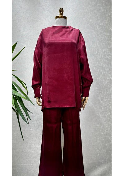 Missemramiss Ms-25yc14t4786-b Bordo Renk Takım Çok Renkli