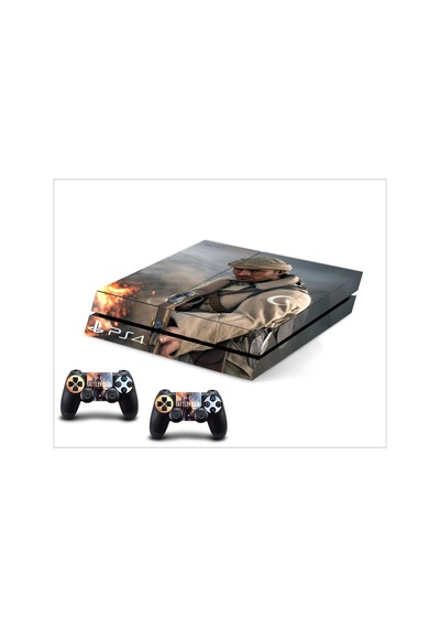 PS4 Fat Battlefield Sticker Seti