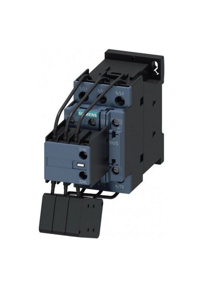 Sıemens 3rt2626-1ap05 3rt2 Serisi Kondansatör Kontaktörü, 400 V Ac, 7..20kvar, 1no+2nc, Boy S0