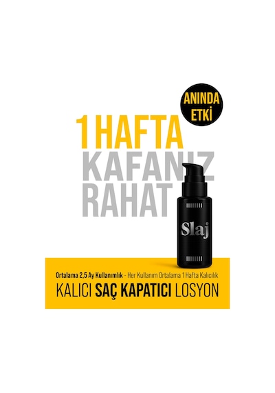 Seyrek Saç Kapatıcı Kalıcı Losyon - Saç Kapatıcı Dolgunlaştırıcı Sıvı Krem Anında Hacimli Doğal Görünüm 50ml X 2 Adet