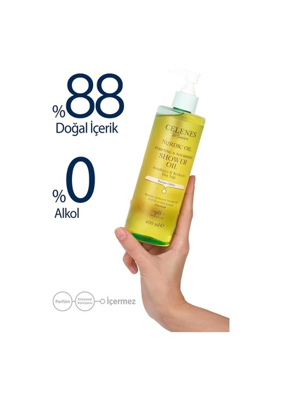 Nordic Oil Duş Yağı Hassas Ciltler İçin Besleyici Ve Nemlendirici Diğer