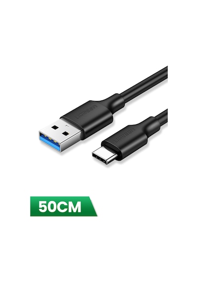 Ugreen Usb 3.0 Usb-c Data Ve Şarj Kablosu 50 Cm, 20881 Standart Model