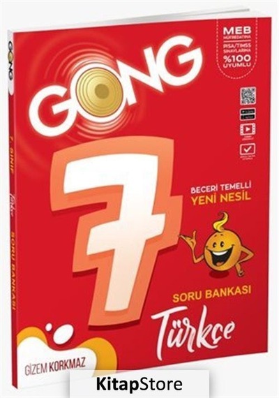 Gong 7. Sınıf Türkçe Soru Bankası / Gizem Korkmaz