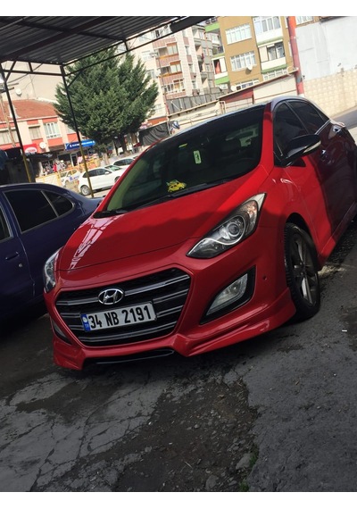 Hyundai i30 Custom Ön Ek (Plastik)