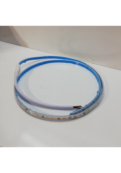Şerit Led 220 Volt Trafosuz Yapışkanlı Dış Mekan Amber Işık Fiş + 1 Metre Ct-4477 1 Metre