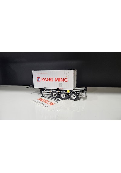 1/50 - 20 Ft Konteyner Ve Taşıma Dorsesi - 20ft Yang Mıng