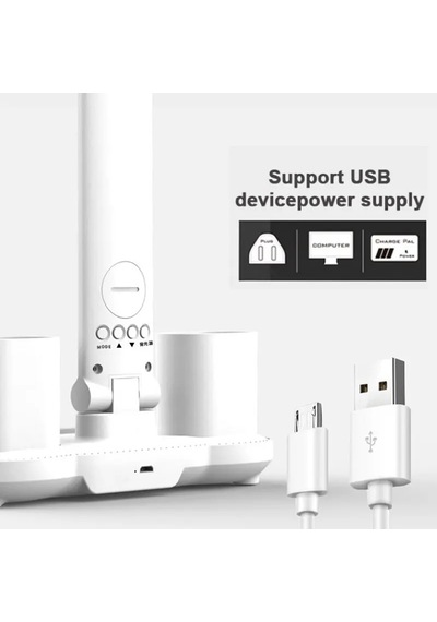 Monozone 5in1 Çok Fonksiyonlu Şarjlı Masa Lambası
