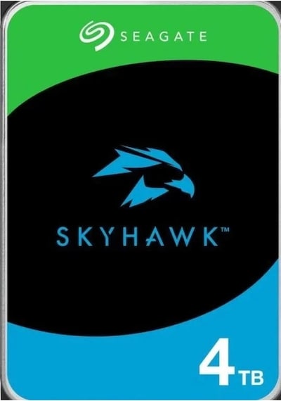 4 Tb Seagate 3.5 Skyhawk Sata 5400rpm 256mb 7/24 Guvenlık St4000vx016 3 Yıl Resmı Dıst Garantılı